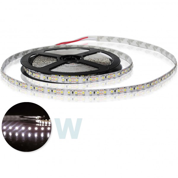 Flexibele LED strip Puur Wit 3528 120 LED/m - Per meter